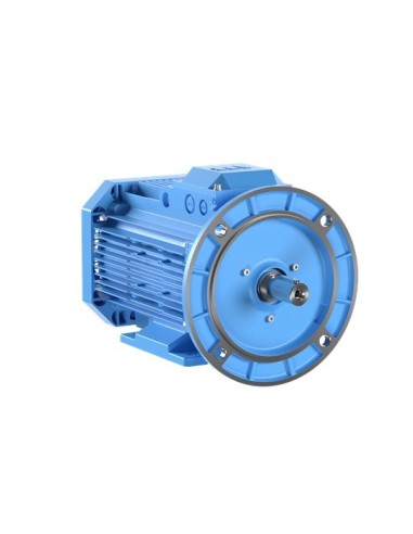 Motor eléctrico trifasico ABB de 2,75 Kw ( 3,7 Hp) 3000 Rpm B5 (BRIDA GRANDE ø200 mm) øeje 24 mm
