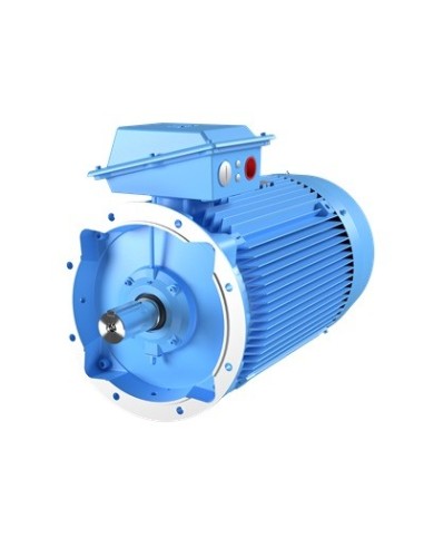 Motor eléctrico trifasico ABB de 110 Kw (150 Hp) 3000 Rpm B5 (BRIDA GRANDE ø660 mm) øeje 65 mm