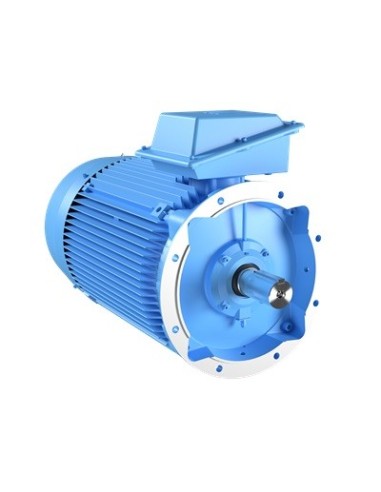 Motor eléctrico trifasico ABB de 7,5 Kw (10 Hp) 1500 Rpm B5 (BRIDA GRANDE ø300 mm) øeje 38 mm