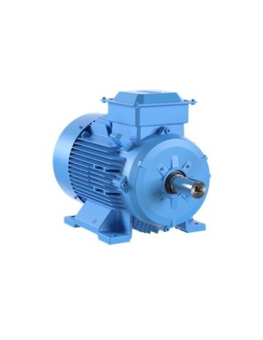 Motor eléctrico trifasico ABB de 2,2 Kw (3 Hp) 1000 Rpm B3 (PATAS) øeje 28 mm