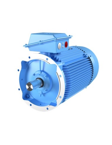 Motor eléctrico trifasico ABB de 11 Kw (15 Hp) 1000 Rpm B5 (BRIDA GRANDE ø350 mm) øeje 42 mm